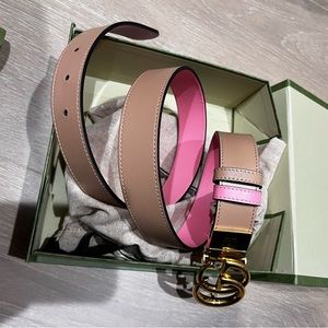 Gucci Marmont Butterfly Belt